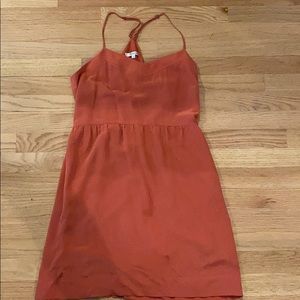 Madewell coral dress